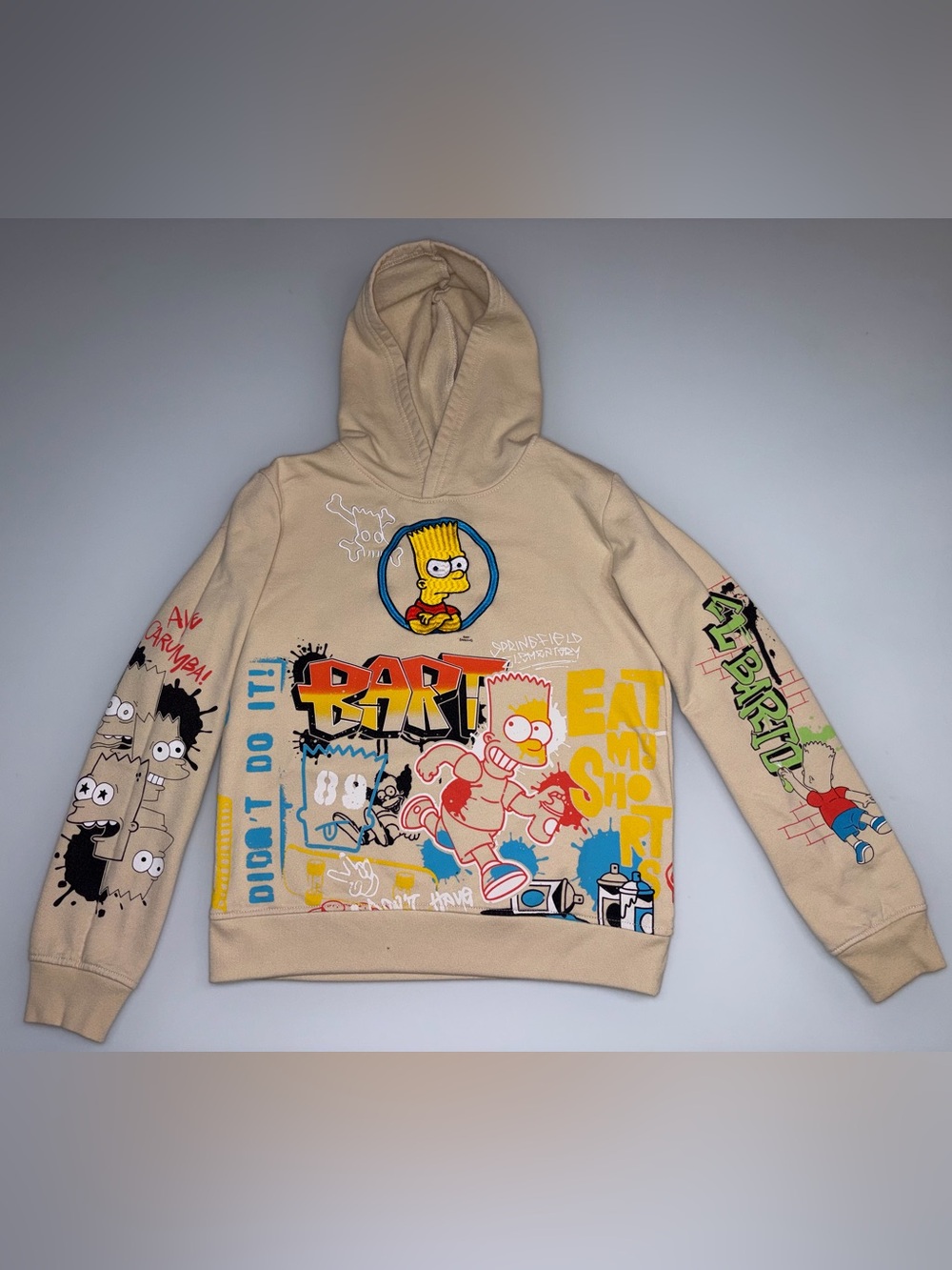 Bart Simpson El Barto boys hoodie 14/16